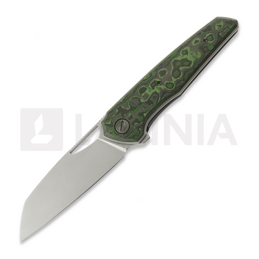 R&H Knives Tasca 2 Gen2 Wharncliffe - Beadblast - FatCarbon, roheline