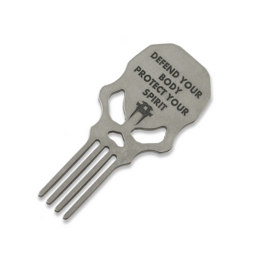 Etiķete RaidOps Skull Beard Comb-A