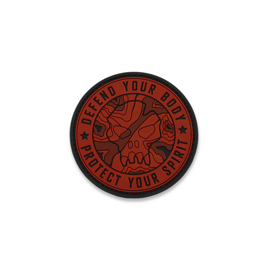 Embleem RaidOps Skull Pathfinder, punane