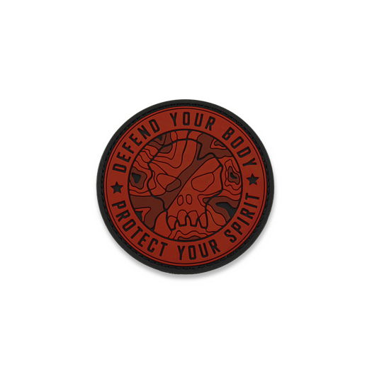 Emblema RaidOps Skull Pathfinder, vermelho