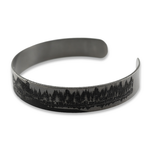 RaidOps Titanium Armband 1mm, Cabin Lake