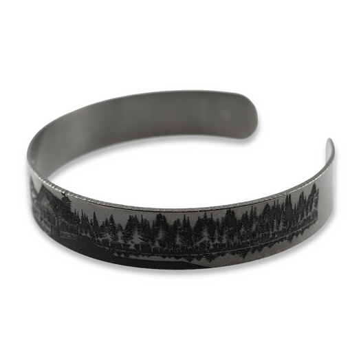 RaidOps Titanium Armband 1mm, Cabin Lake