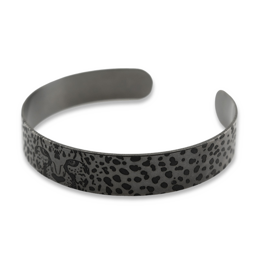 RaidOps Titanium Armband 1mm, Wild Cheetah