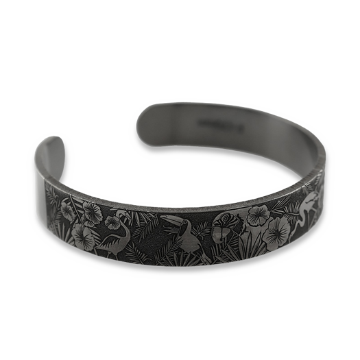 RaidOps Titanium Armband 2mm, Flamingo