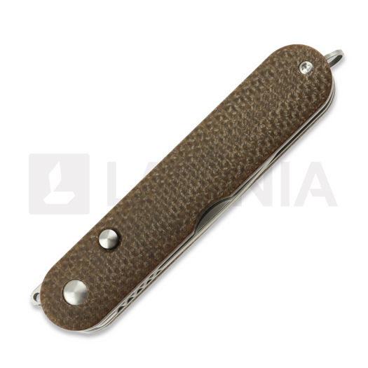 Rapax Kiki - Satin - Micarta folding knife, brown