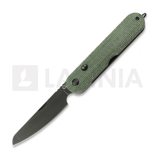 Rapax Mimi - Blackwash - Micarta összecsukható kés, zöld