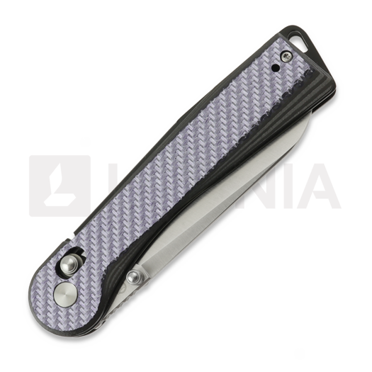 Rapax Wisp - Satin - Carbon Fiber folding knife, purple