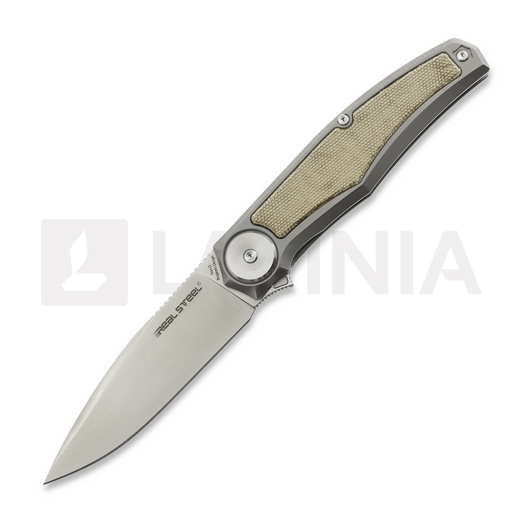 RealSteel Avangard, Titanium & Green Micarta 9781