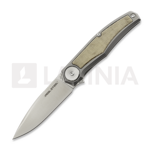 RealSteel Avangard, Titanium & Green Micarta 9781