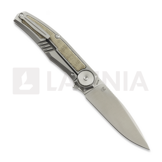 RealSteel Avangard, Titanium & Green Micarta 9781