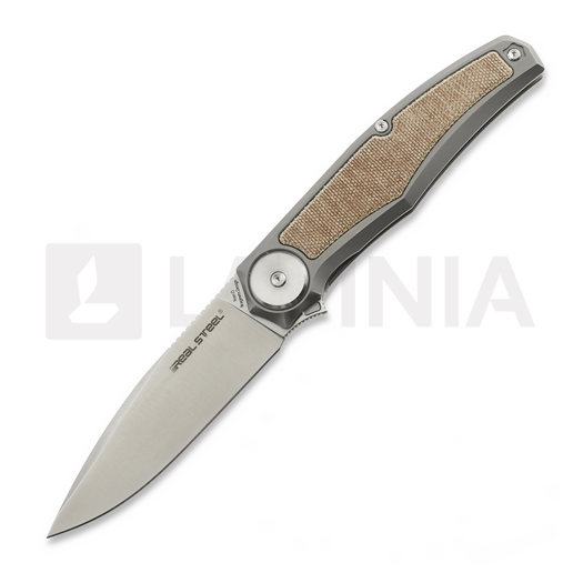 RealSteel Avangard, Titanium & Natural Micarta 9782