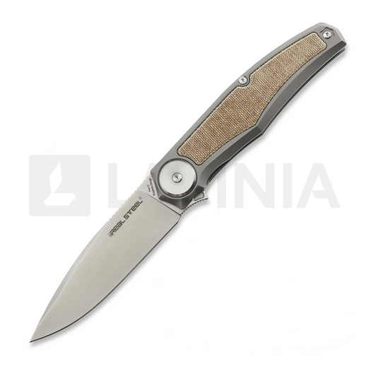 RealSteel Avangard, Titanium & Natural Micarta 9782