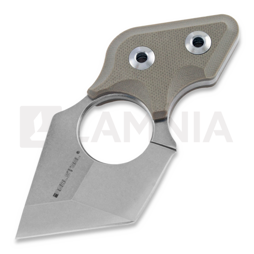 RealSteel Black Cat Stonewash kniv, coyote 3127