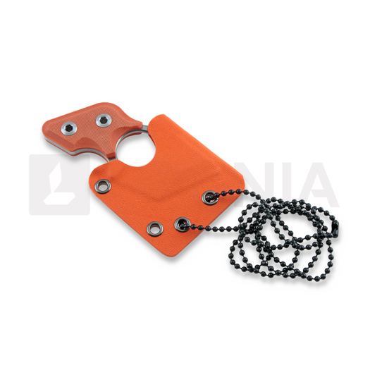 RealSteel Black Cat Stonewash kniv, orange 3129