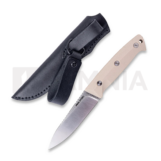 Nôž RealSteel Black Thorn Ivory G10 Satin 3621IS