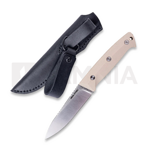RealSteel Black Thorn Ivory G10 Satin veitsi 3621IS