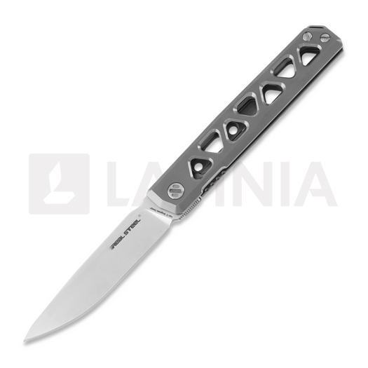 RealSteel Bruns Titanium sklopivi nož, beadblast 7661