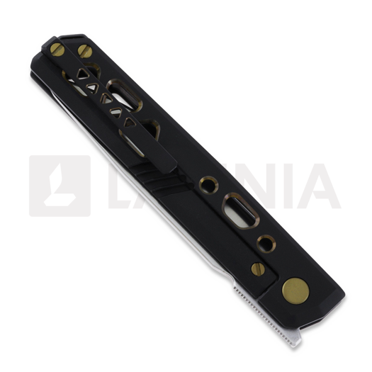 Couteau pliant RealSteel Bruns Titanium, black/gold 7661G