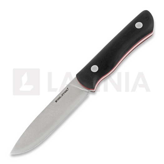 RealSteel Bushcraft III Convex ナイフ, 黒 3725C