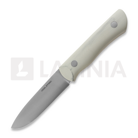 RealSteel Bushcraft III Convex, White G-10 3728C