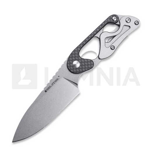 Nóż RealSteel Cormorant Apex, Carbon Fiber, Stonewash 3723
