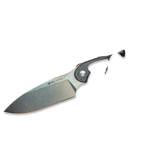 มีด RealSteel Cormorant Apex, Carbon Fiber, Stonewash 3723