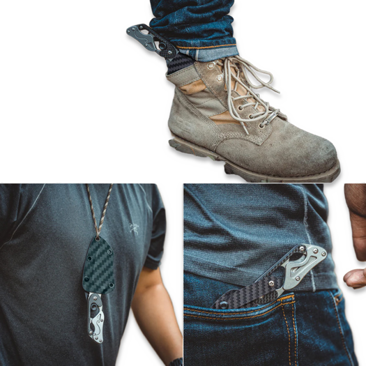 มีด RealSteel Cormorant Apex, Carbon Fiber, Stonewash 3723