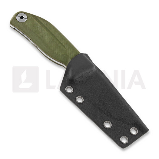 RealSteel CVX80 kniv, olivengr&oslash;nn 3562