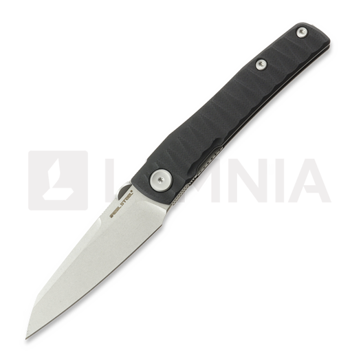 RealSteel Destra Grooved Black G-10 kääntöveitsi 7222B