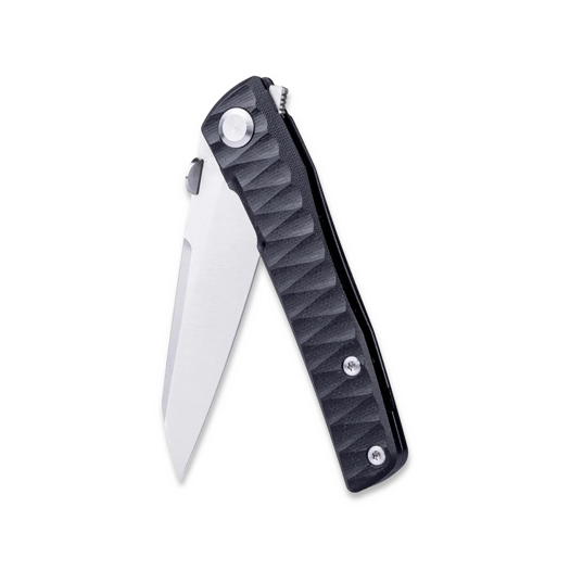 RealSteel Destra Grooved Black G-10 foldekniv 7222B