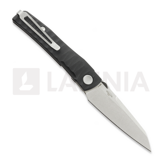 Coltello pieghevole RealSteel Destra Grooved Black G-10 7222B