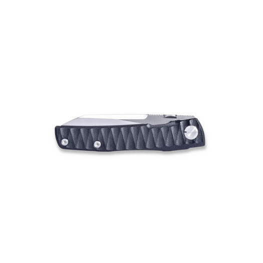 RealSteel Destra Grooved Black G-10 sulankstomas peilis 7222B