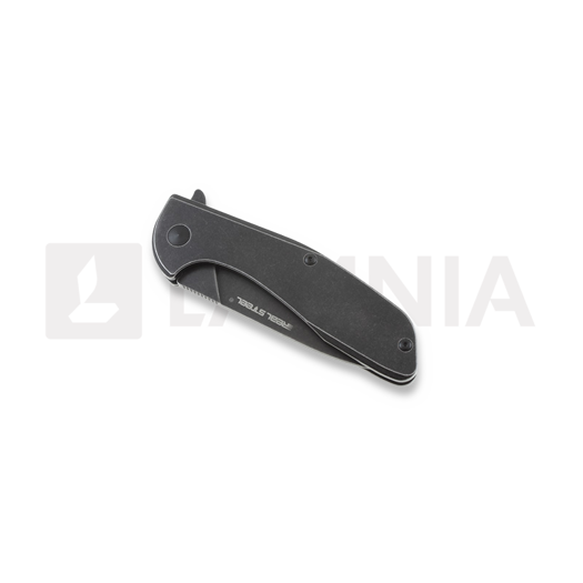 Zav&iacute;rac&iacute; nůž RealSteel E571 Framelock Black Stonewash 7132