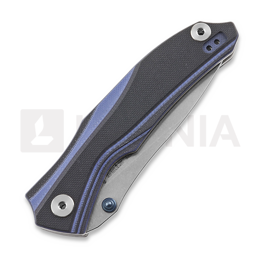 RealSteel E802 Horus Black/Blue kääntöveitsi 7432