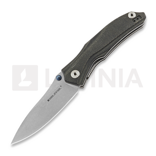 Saliekams nazis RealSteel E802 Horus Black/Micarta 7435
