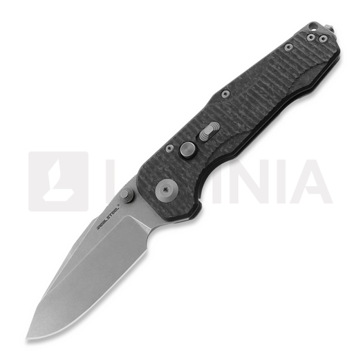 RealSteel Evolution Drop Point, Titanium/Shred Carbon Fibre 9913