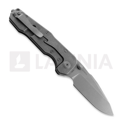 RealSteel Evolution Drop Point, Titanium/Shred Carbon Fibre 9913