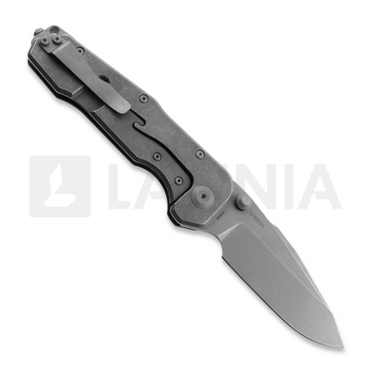 RealSteel Evolution Drop Point, Titanium/Shred Carbon Fibre 9913