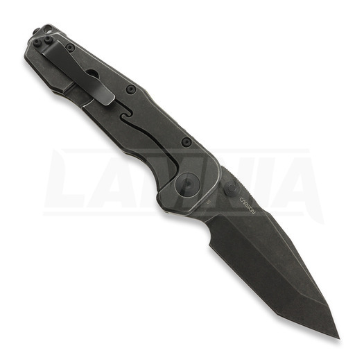 RealSteel Evolution Ironclad Tanto, Black G-10, Blackwash 7912BB
