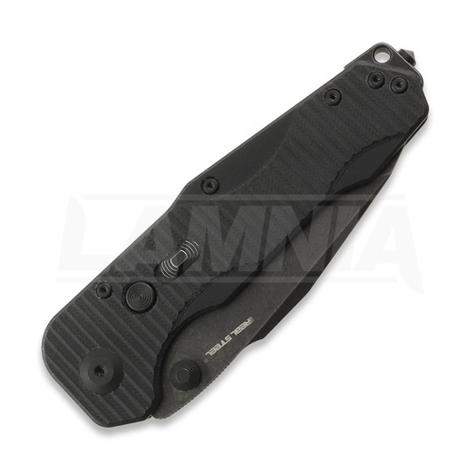 RealSteel Evolution Ironclad Tanto, Black G-10, Blackwash 7912BB