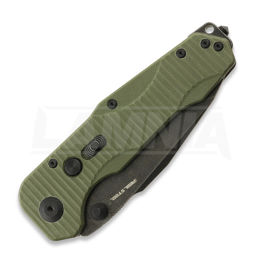RealSteel Evolution Ironclad Tanto, Green G-10, Blackwash 7912BG