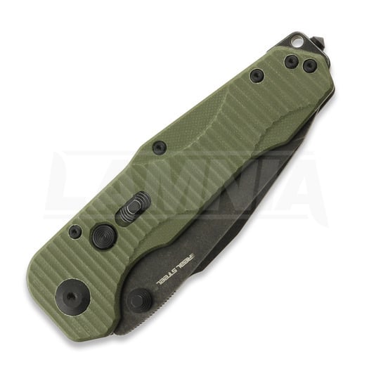 RealSteel Evolution Ironclad Tanto, Green G-10, Blackwash 7912BG