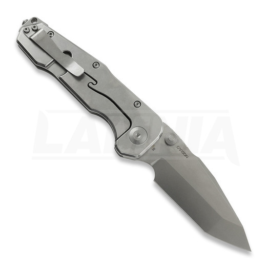 RealSteel Evolution Ironclad Tanto, Grey G-10, Stonewash 7912SG