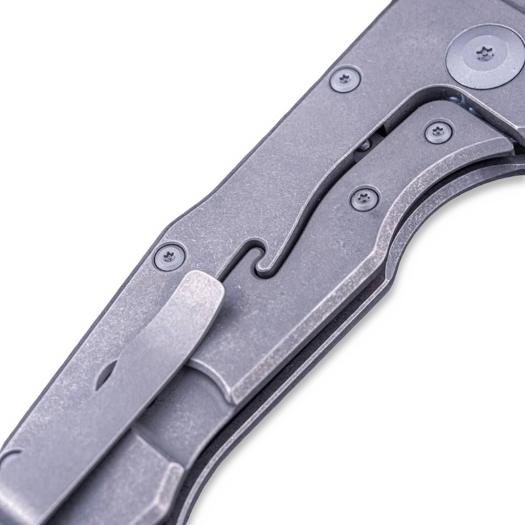 Zav&iacute;rac&iacute; nůž RealSteel Evolution Tanto, Grey Stonewash, Titanium 9912