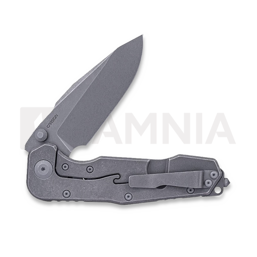 RealSteel Evolution Titanium folding knife, Droppoint 9911