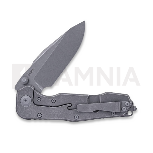 RealSteel Evolution Titanium kääntöveitsi, Droppoint 9911