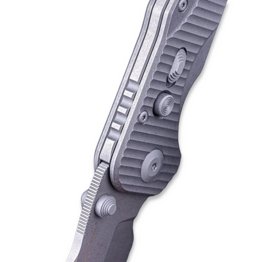 RealSteel Evolution Titanium folding knife, Droppoint 9911