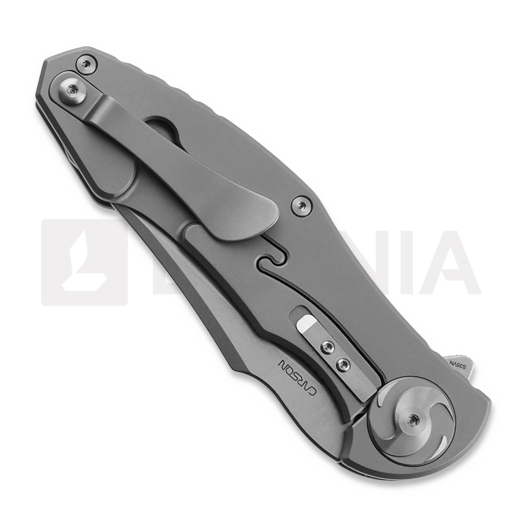 RealSteel Exorcist sulankstomas peilis, Green Micarta 9412GM