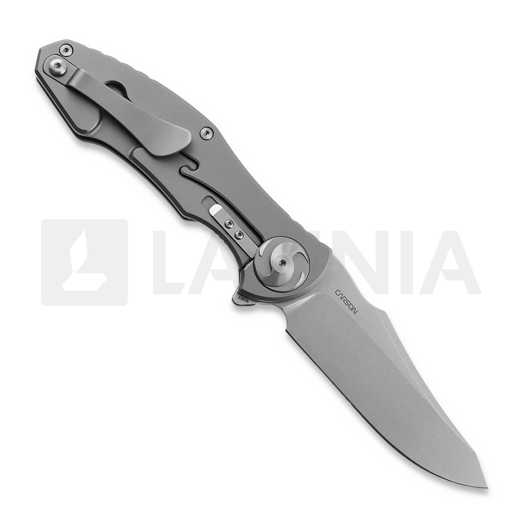 RealSteel Exorcist kääntöveitsi, Titanium/Shred Carbon Fiber 9412CF