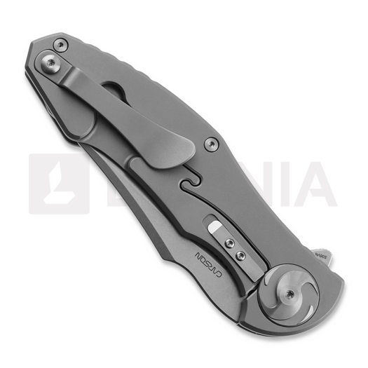 RealSteel Exorcist Taschenmesser, Titanium/Shred Carbon Fiber 9412CF